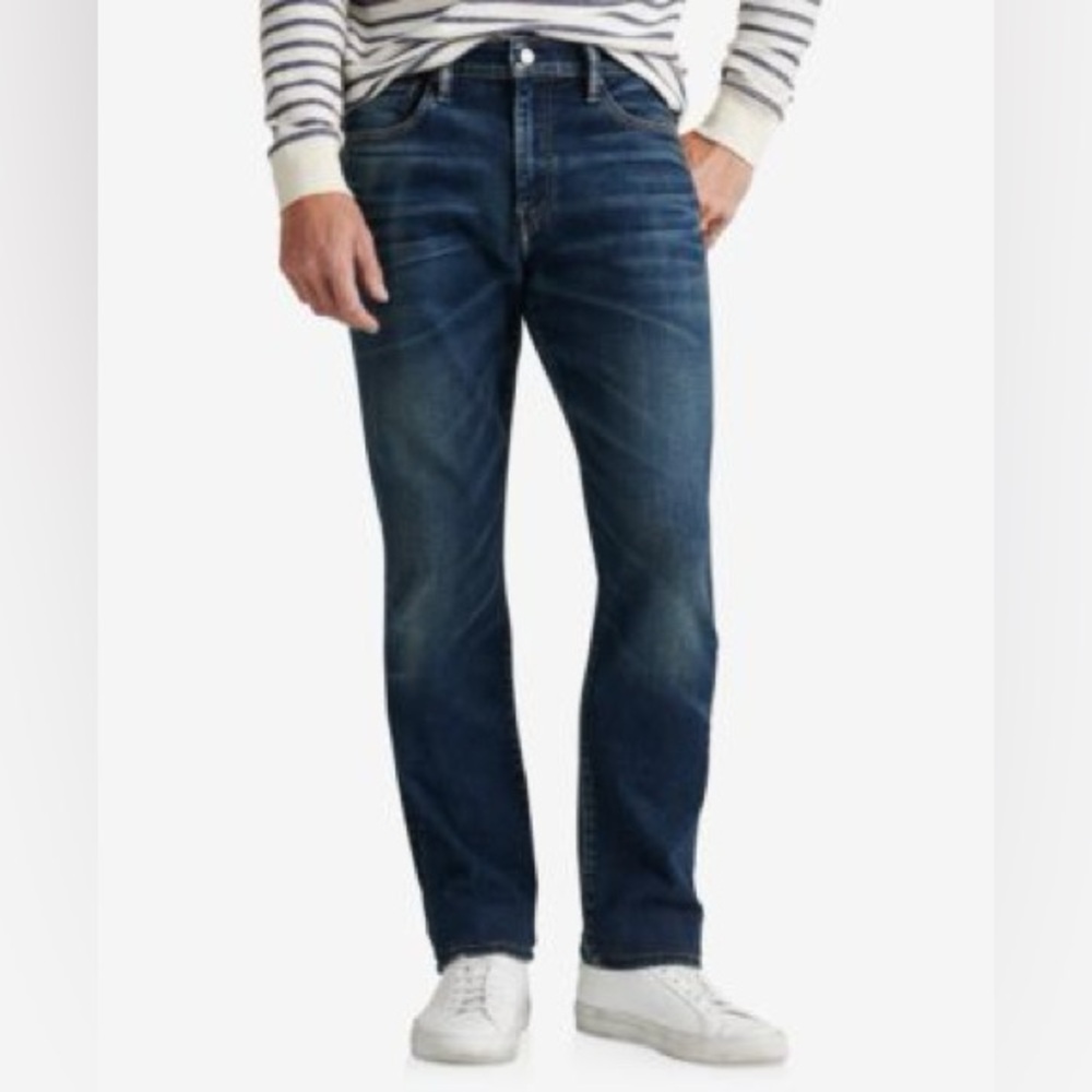 Lucky Brand Men’s Blue 121 Heritage Slim Denim Jeans Button Fly, Size 32x32